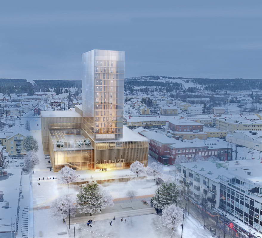 skelleftea kulturhus 01 white arkitekter